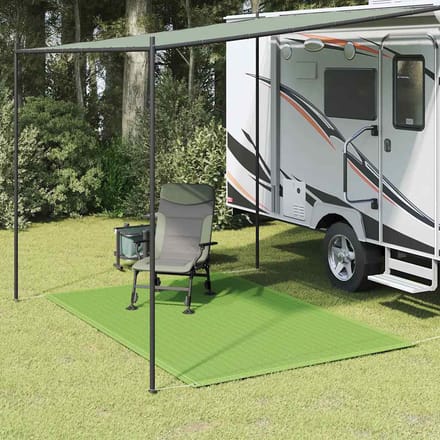 vidaXL - Tenttapijt - 250x300 - cm - HDPE - lichtgroen