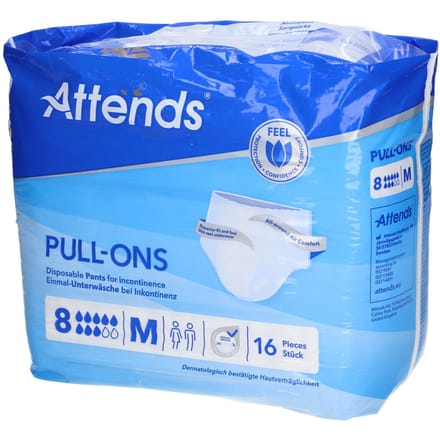 Attends Pull-Ons Super 8M - 16 st - incontinentiebroekjes