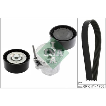 Poly V-riem set Schaeffler INA 529 0362 10