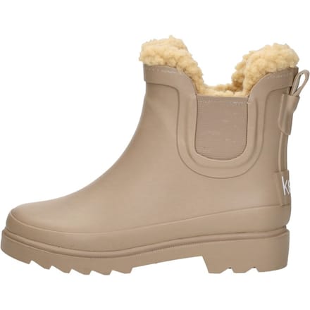 KEQ Chelsea Rainboots Fur Kinderlaarzen - Beige - Maat 33/34