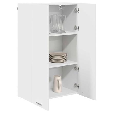 vidaXL - Hangkast - Wit - 60 - x - 31 - x - 100 - cm - Bewerkt - hout