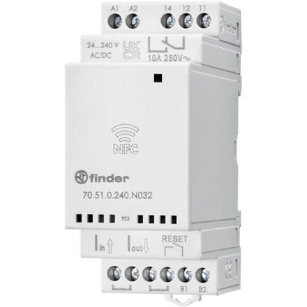 Finder 70.51.0.240.N032 Stroombewakingsrelais 1x wisselcontact 1 stuk(s)