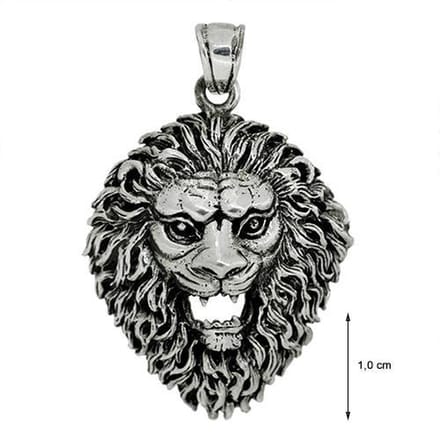Blinx Jewels Zilveren Hanger Leeuwenhoofd