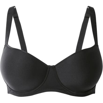 ESMARA Dames spacer-bh - plus size (Zwart, 90C)