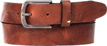 Presly & Sun Heren - Leren riem - Cognac - 95cm