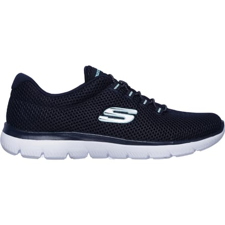 Skechers Summits dames sneakers blauw