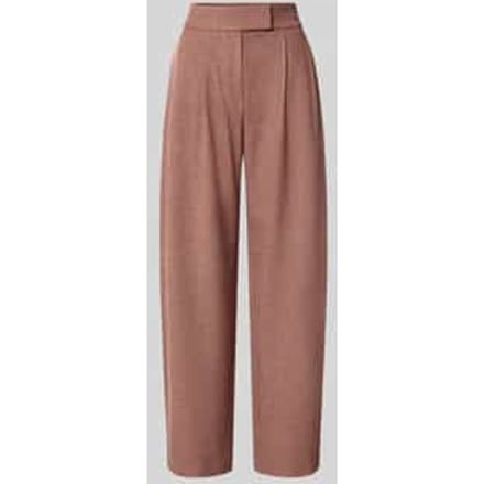 Barrel leg broek met viscose model 'HOLITTA'
