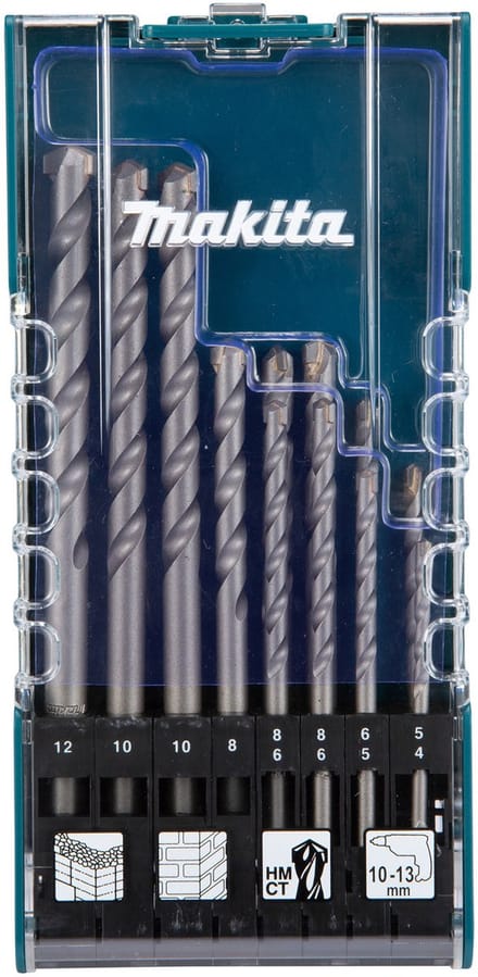 Makita set metselboren 4-12 mm - D-77126