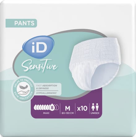 iD Sensitive Pants Maxi Medium - 1 pak van 10 stuks