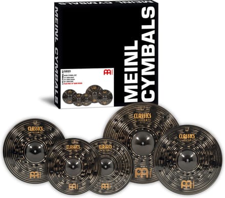 Meinl Classics Custom Dark Cymbal Set - Bekkenset