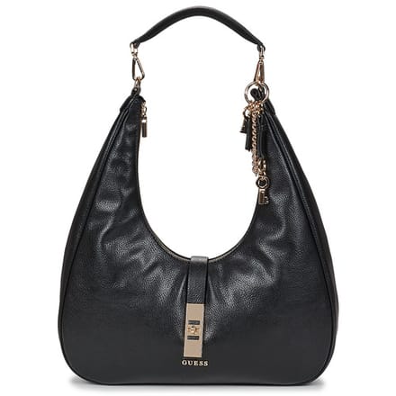 GUESS schoudertas Brooke Hobo Black zwart