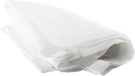 Tibetaanse Katha sjaal wit - 174x32 cm - 4 Katha sjalen uit 1 stuk