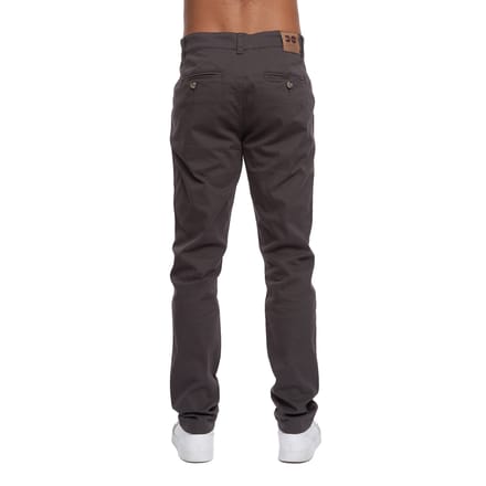 Crosshatch Heren Roysden Chinos (Houtskool)
