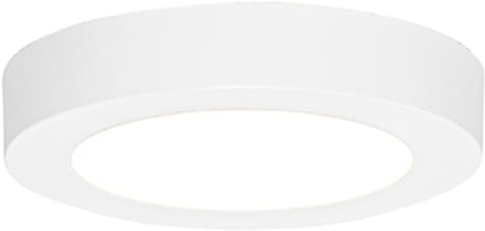 QAZQA trans - Moderne LED Inbouwspot - 1 lichts - Ø 14 cm - Wit - Buitenverlichting