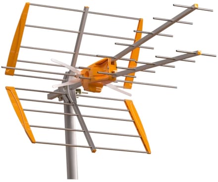 Televes V+ MIX Serie - Combo Schotelantenne - UHF/VHF - 20dB Versterking - Aluminium Constructie
