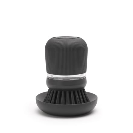 brabantia - soap dispensing dish brush - polyester - Donkergrijs