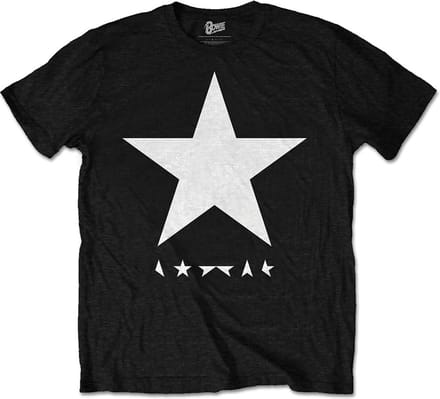David Bowie - Blackstar Heren T-shirt - S - Zwart