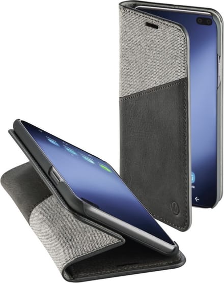 Hama Booklet "Gentle" voor Samsung Galaxy S10+, lichtgrijs