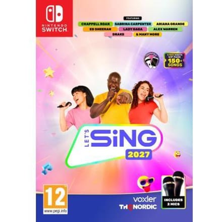 Let's Sing 2027 - 2 Mic Bundle - Nintendo Switch - Nintendo Switch - Party