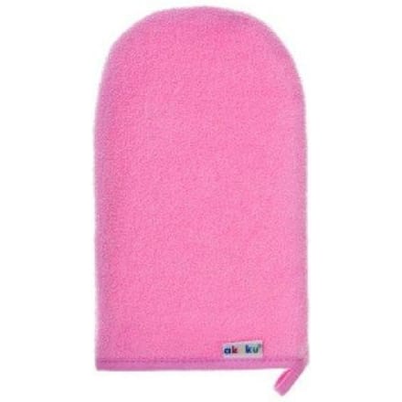 Akuku Washing glove terry pink