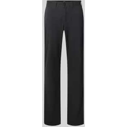 Straight leg broek met achterzakken