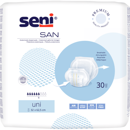 Seni San Uni - 4 pakken van 30 stuks