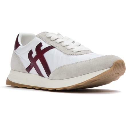 FitFlop Retro-Q FF sneakers van stof/suède Urban Wit/Donker Merlot WIT - Maat 41