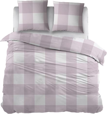 Snoozing Maaike Dekbedovertrek - Extra breed - 260x200/220 cm - Roze