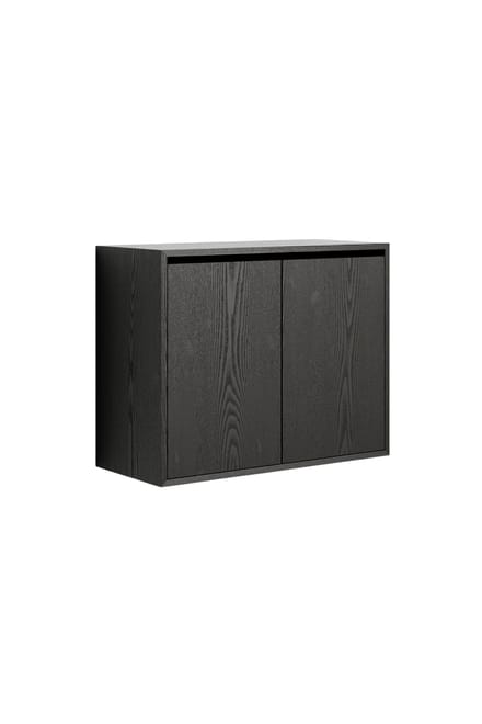 New Works New Works Cabinet Tall w. Doors - zwart / essen