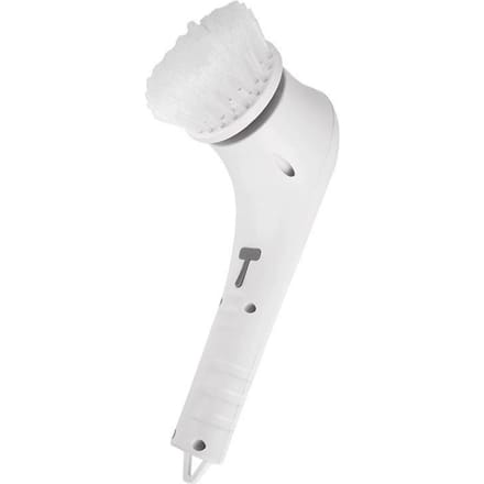 Brosse de nettoyage électrique rechargeable par USB pour cuisine, salle de bain et sols white