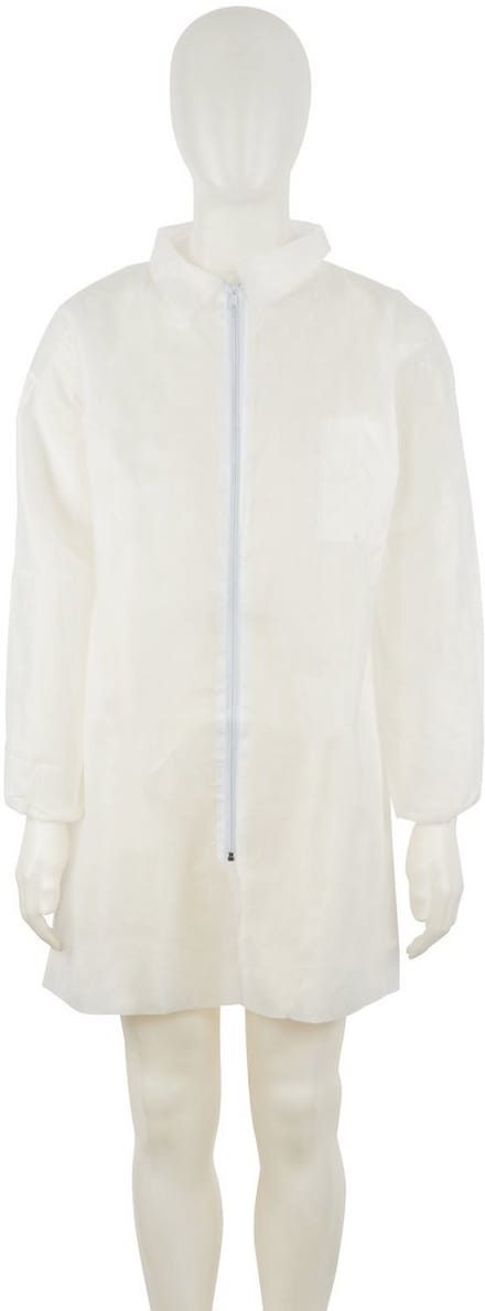 Bezoekers laboratoriumjas 4400 - Maat 4X-Large - Wit