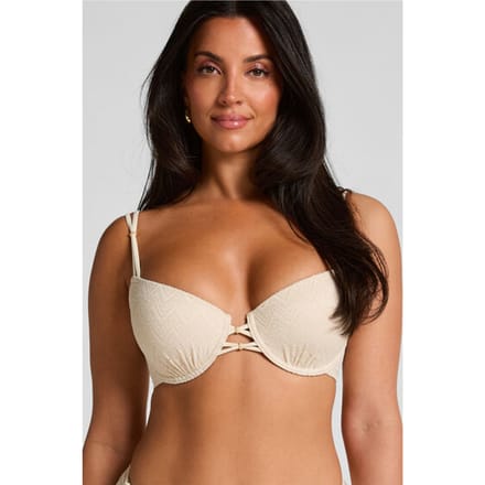 Hunkemöller Bikinitop Crochet Wit