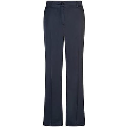 Wijde broek Van Anna Aura blauw