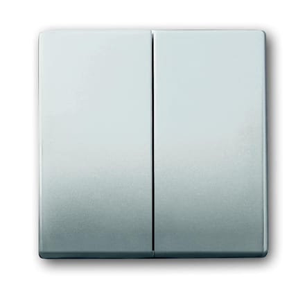 ABB Busch-Jaeger Pure Roestvrij Staal Schakelelement/Centrale Plaat - 2CKA001751A2962 - E2K4R