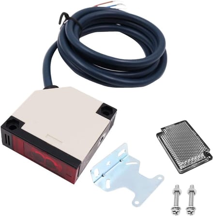 Optische Reflectie Sensor Lichtbalkdetector met Spiegel - 4 Meter Bewegingsdetectie