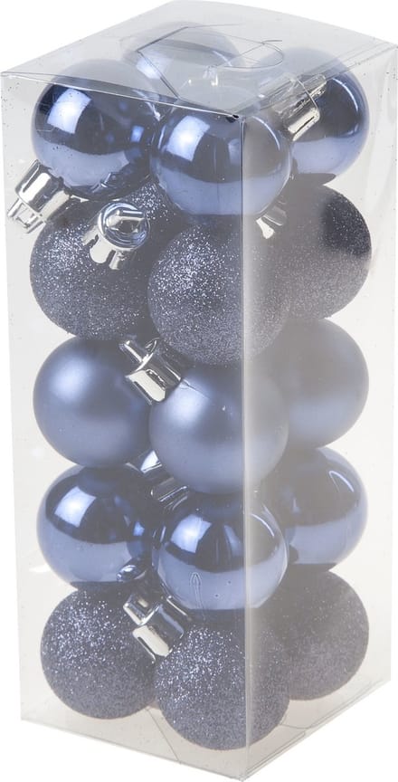 Cosy&Trendy kersballen - 20 stuks - 3cm - kunststof
