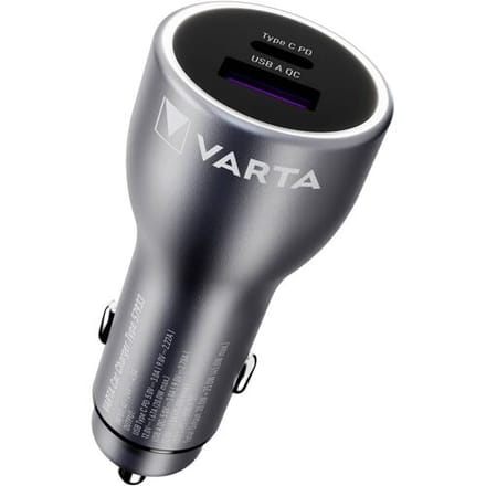 Car Charger VARTA Car Charger Stroombelasting (max.): 3 A 12/24 V