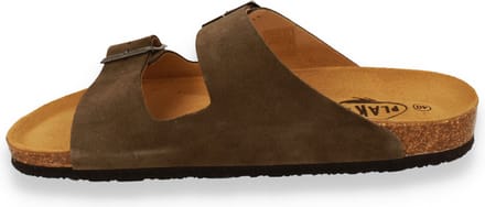Plakton Heren Slipper Barna Castor | Kaki | Maat: 40