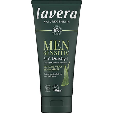 Lavera Men Sensitiv 3 in 1 Douche-Shampoo
