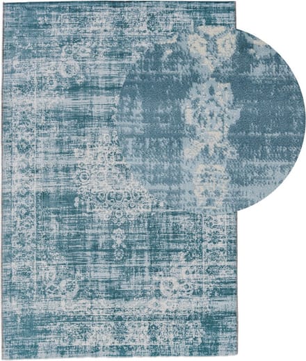 LIFA LIVING Vloerkleed - Classic - 133x200 cm - Licht Blauw