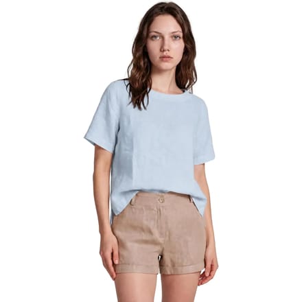 Vrouwenblouse Haris Cotton Essentials Split Hem