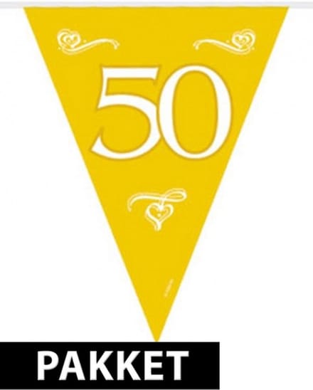 Jubileum feestpakket 50 jaar