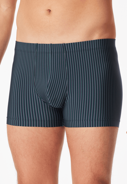 Short strepen blauwgrijs - Pure Micro 7