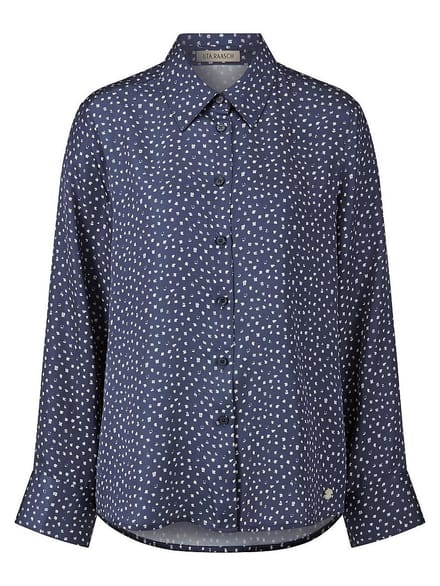 Blouse lange mouwen Van Uta Raasch blauw