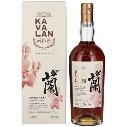 Kavalan Whisky Kavalan LÁN Single Malt Whisky 43% Vol. 0,7l in geschenkverpakking