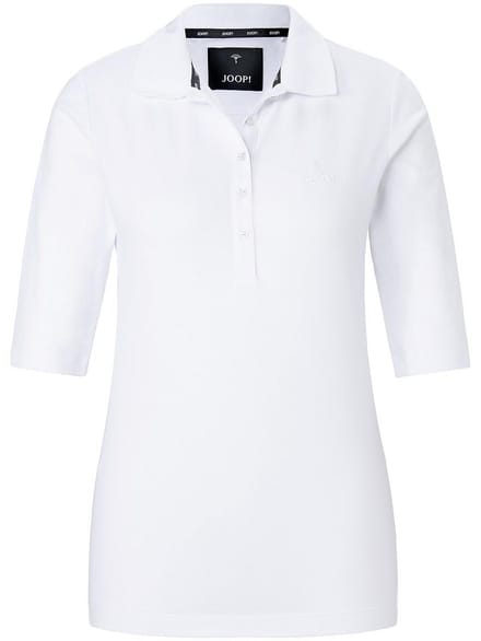 Poloshirt knoopsluiting Van Joop! wit
