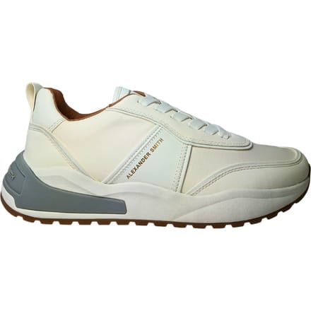 Mannenschoenen Alexander Smith Sneakers Eco-Dover, totaal wit
