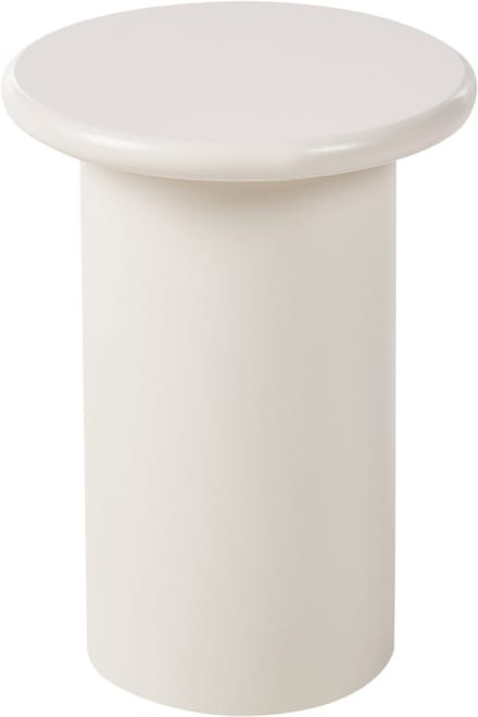 CAMPTI - Bijzettafel - Wit - MDF