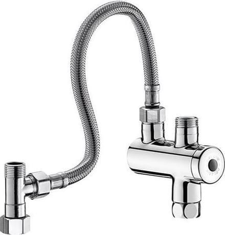 PREMIX NANO therm. vrmenger 3/8 chr. lich+PEX aansl.set L.300
