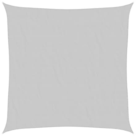 vidaXL - Zonnezeil - 7x7 - m - 100% - polyester - oxford - lichtgrijs
